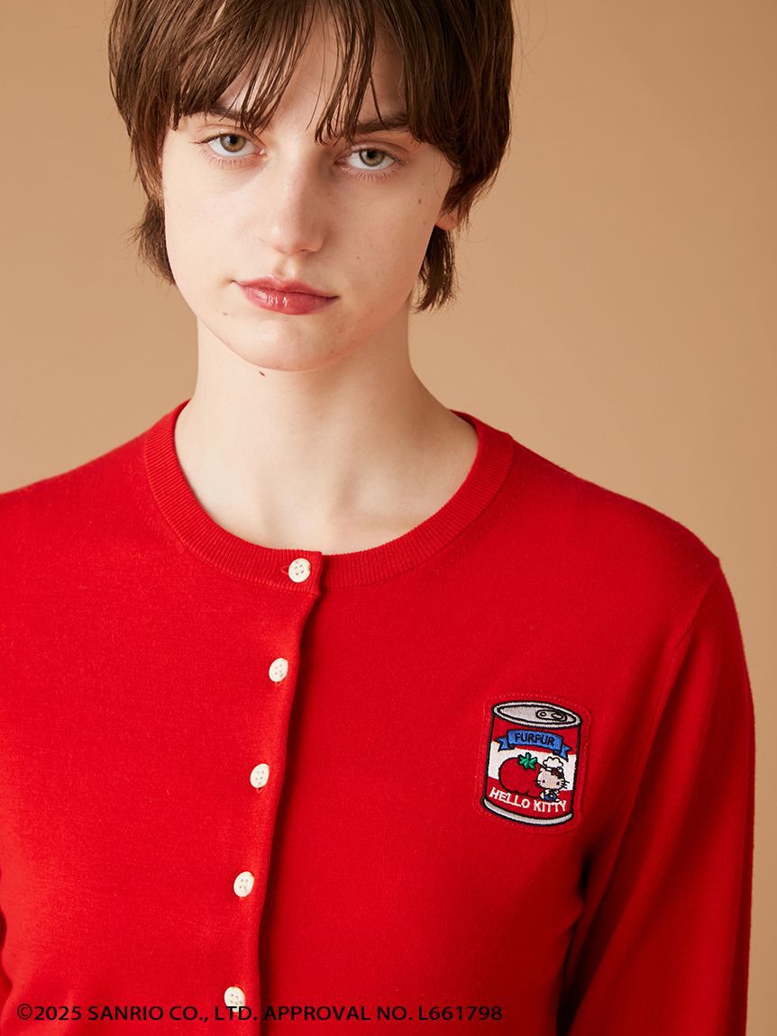FURFUR「HELLO KITTYワッペンカーディガン」|カーディガン|