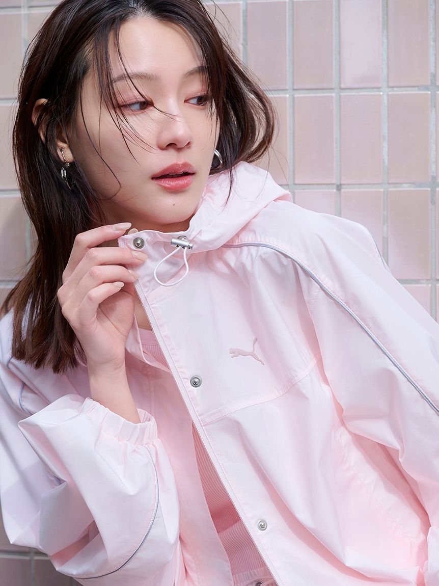 FRAY I.D「【FRAY I.D&times;PUMA】ナイロンブルゾン／UVカット・撥水」|ブルゾン・スタジャン|