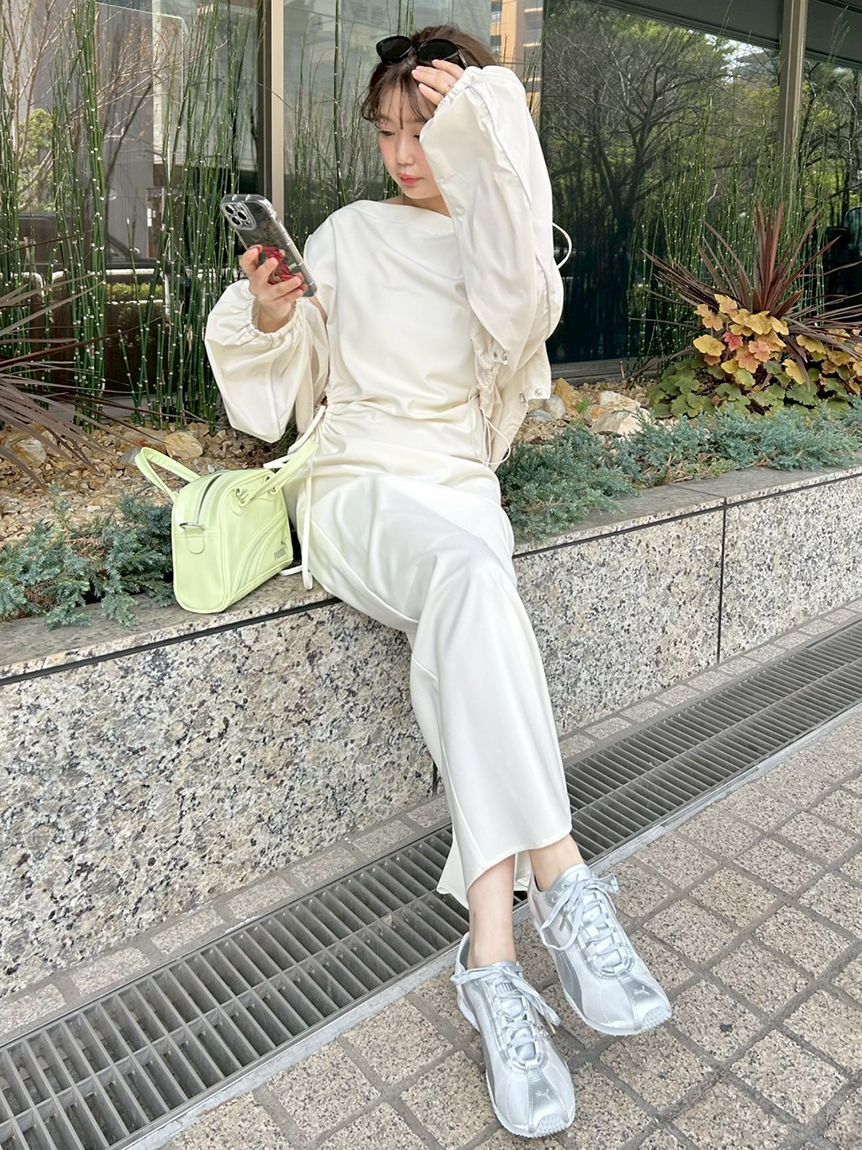 FRAY I.D「【FRAY I.D&times;PUMA】ナイロンブルゾン／UVカット・撥水」|ブルゾン・スタジャン|