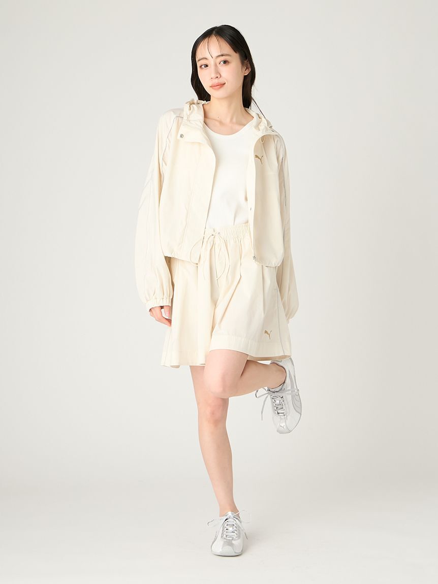 FRAY I.D「【FRAY I.D&times;PUMA】ナイロンショートパンツ／UVカット・撥水」|キュロット|