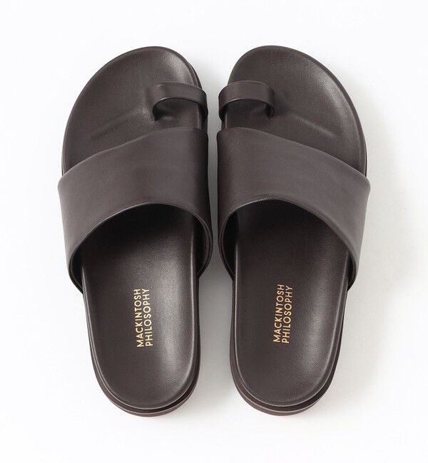 MACKINTOSH PHILOSOPHY「【予約販売】シープレザーサンダル」|サンダル|