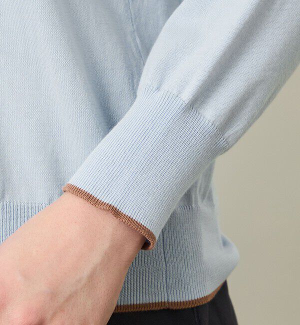 MACKINTOSH PHILOSOPHY「GREY LABEL ラインニットポロ」|ニット・セーター|