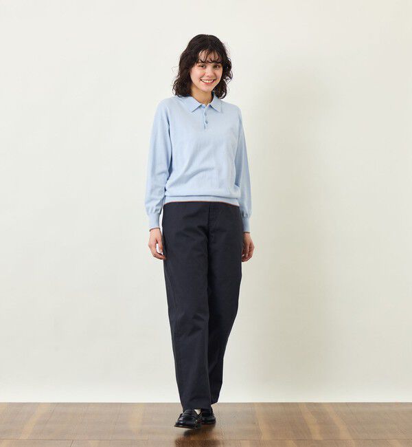 MACKINTOSH PHILOSOPHY「GREY LABEL ラインニットポロ」|ニット・セーター|