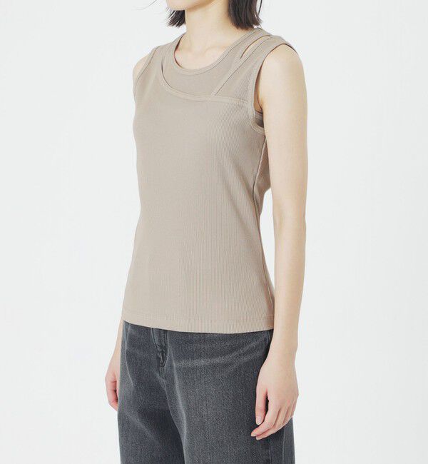  「カップ付きレイヤードタンクトップ」|その他|