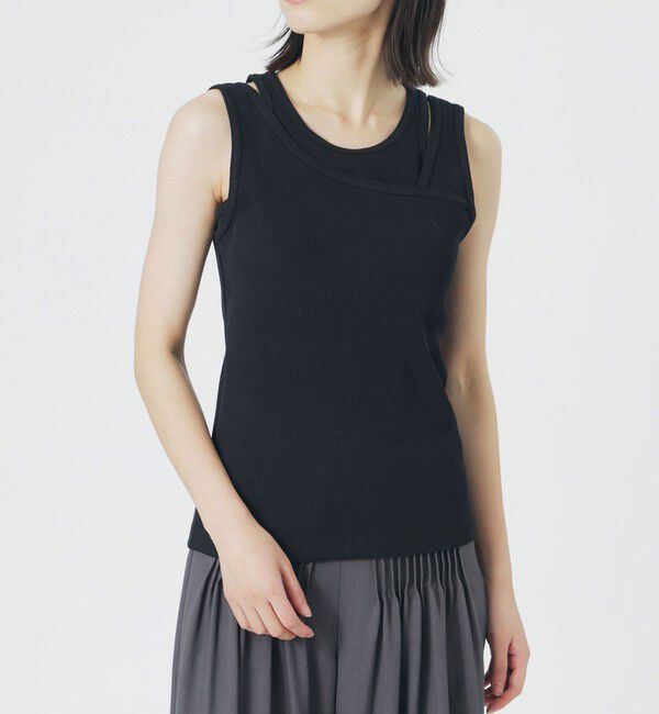  「カップ付きレイヤードタンクトップ」|その他|