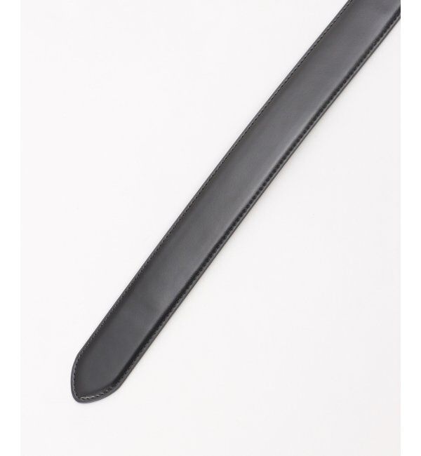 ikka「35mmキーリットレザーベルト」|ダウンベスト・ベスト|