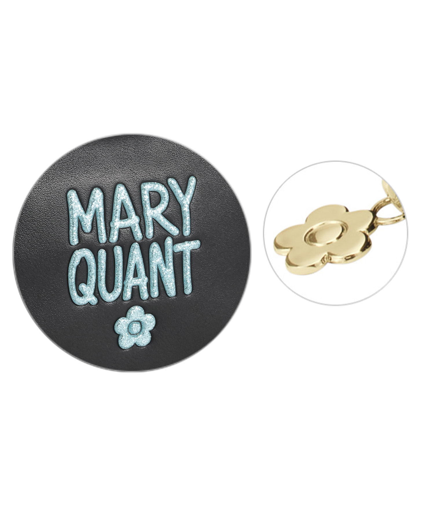 MARY QUANT「グリッターペイントロゴ 舟型ティッシュケース」|ポーチ|