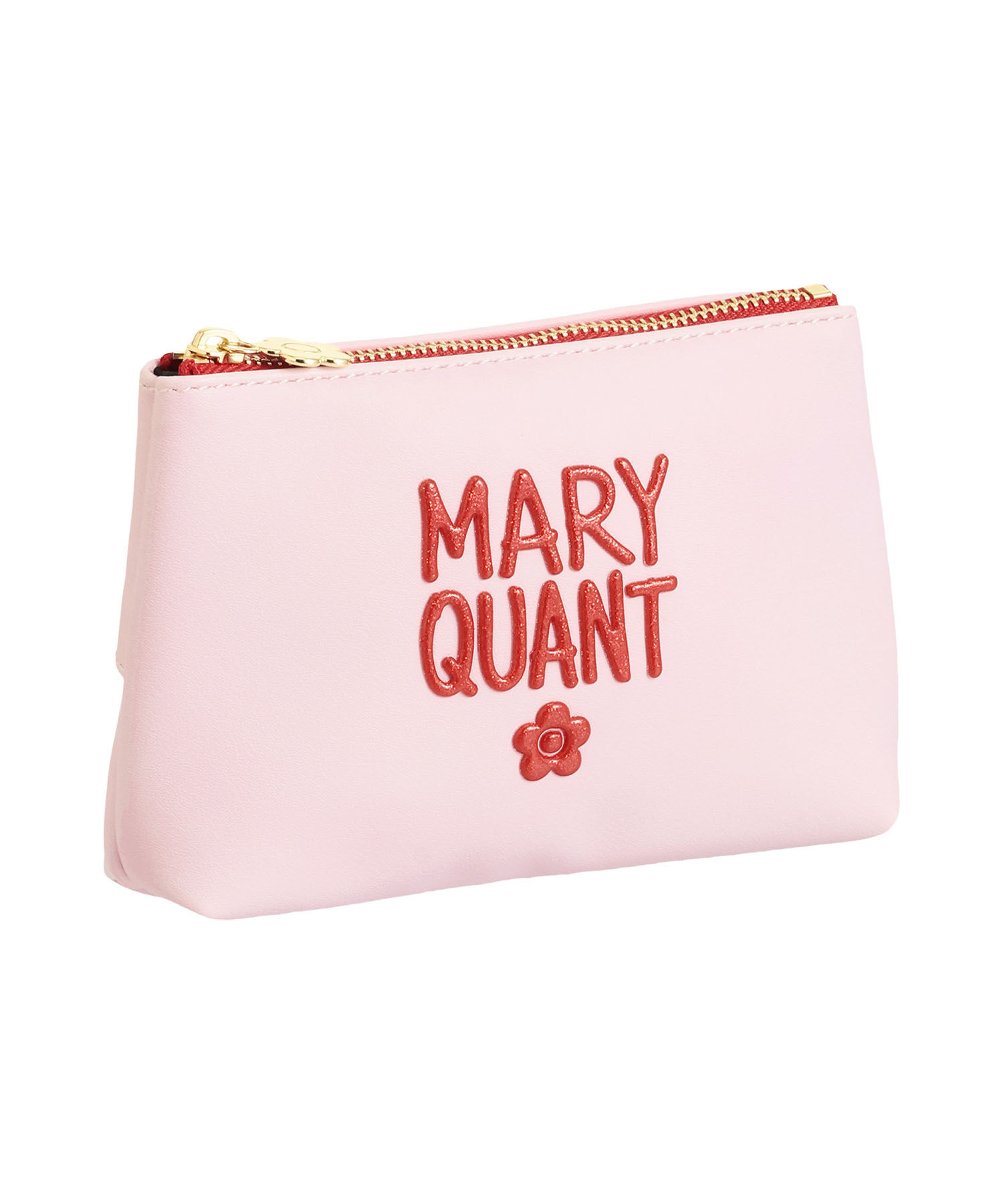 MARY QUANT「グリッターペイントロゴ 舟型ティッシュケース」|ポーチ|