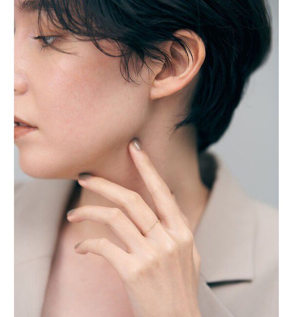 Jouete「K10YG チェーン リング」|リング|