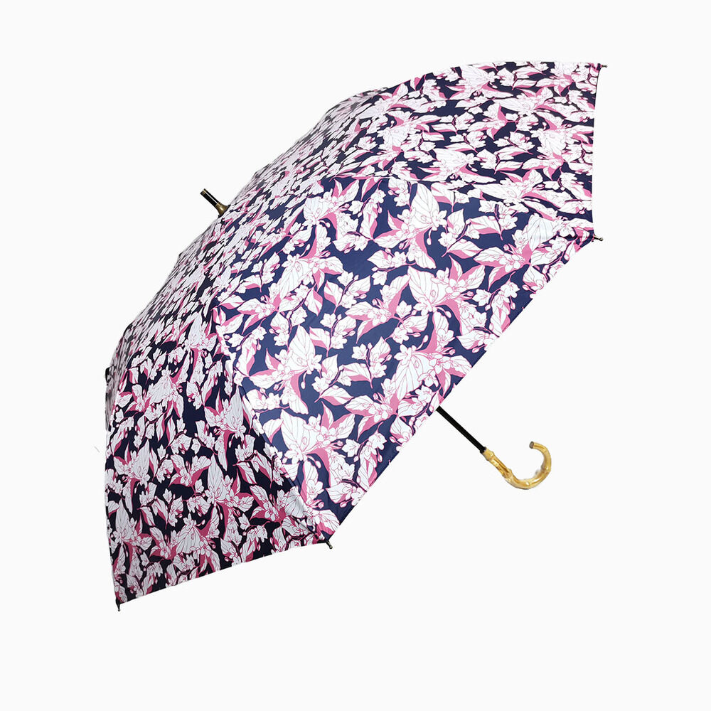 BACKYARD FAMILY「日傘 折りたたみ 遮光 晴雨兼用 軽量 通販 HYGGE ヒュッゲ ショートワイド 55cm」|傘|ブルー3