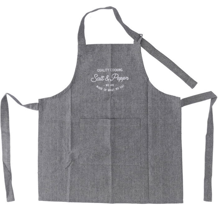 BACKYARD FAMILY「エプロン おしゃれ 女性用 通販 Salt&Pepper 後ろ 結び ポケット付き ミドル丈」|その他|