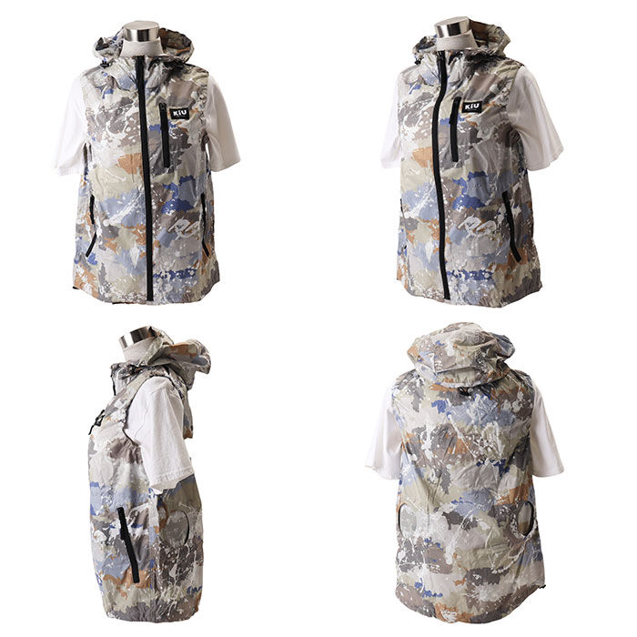 KiU「KiU キウ 空調 服 ベスト 通販 エアコンディションドベスト ファン付きウェア 空調ベスト」|その他|