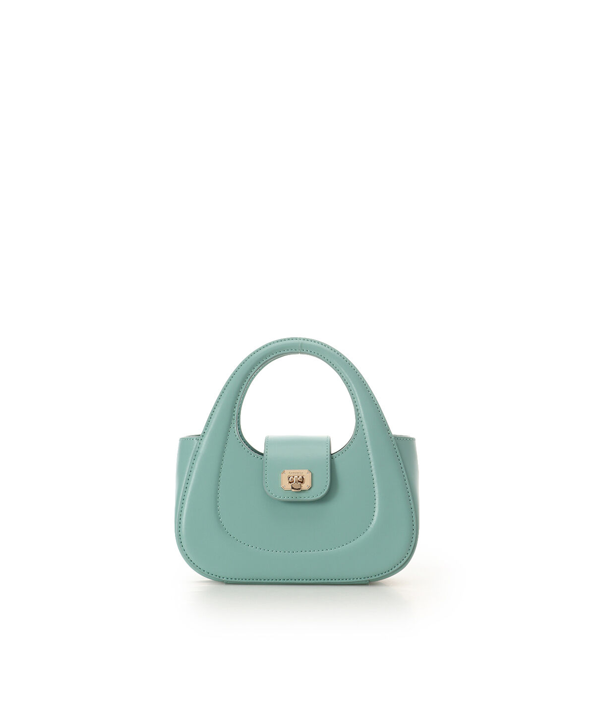 Samantha Thavasa「オリジナル金具ミニハンドバッグ」|ハンドバッグ|ミント