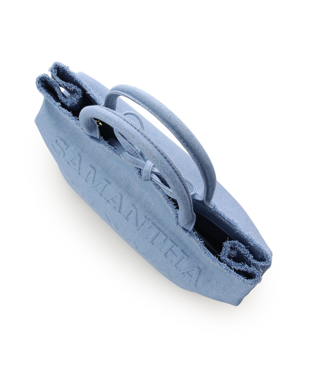 Samantha Thavasa「リングムラ糸デニムバッグ」|ハンドバッグ|