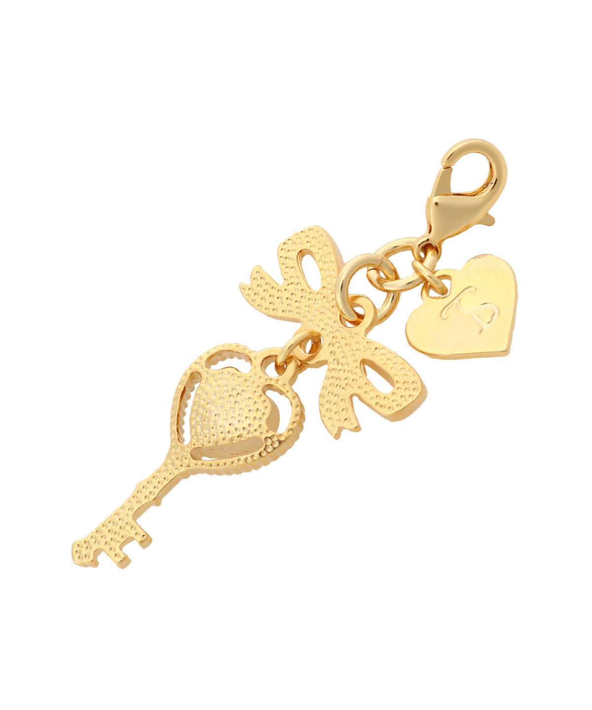 Samantha Thavasa Petit Choice「ハートキーモチーフ ファスナーチャーム」|チャーム・キーホルダー|