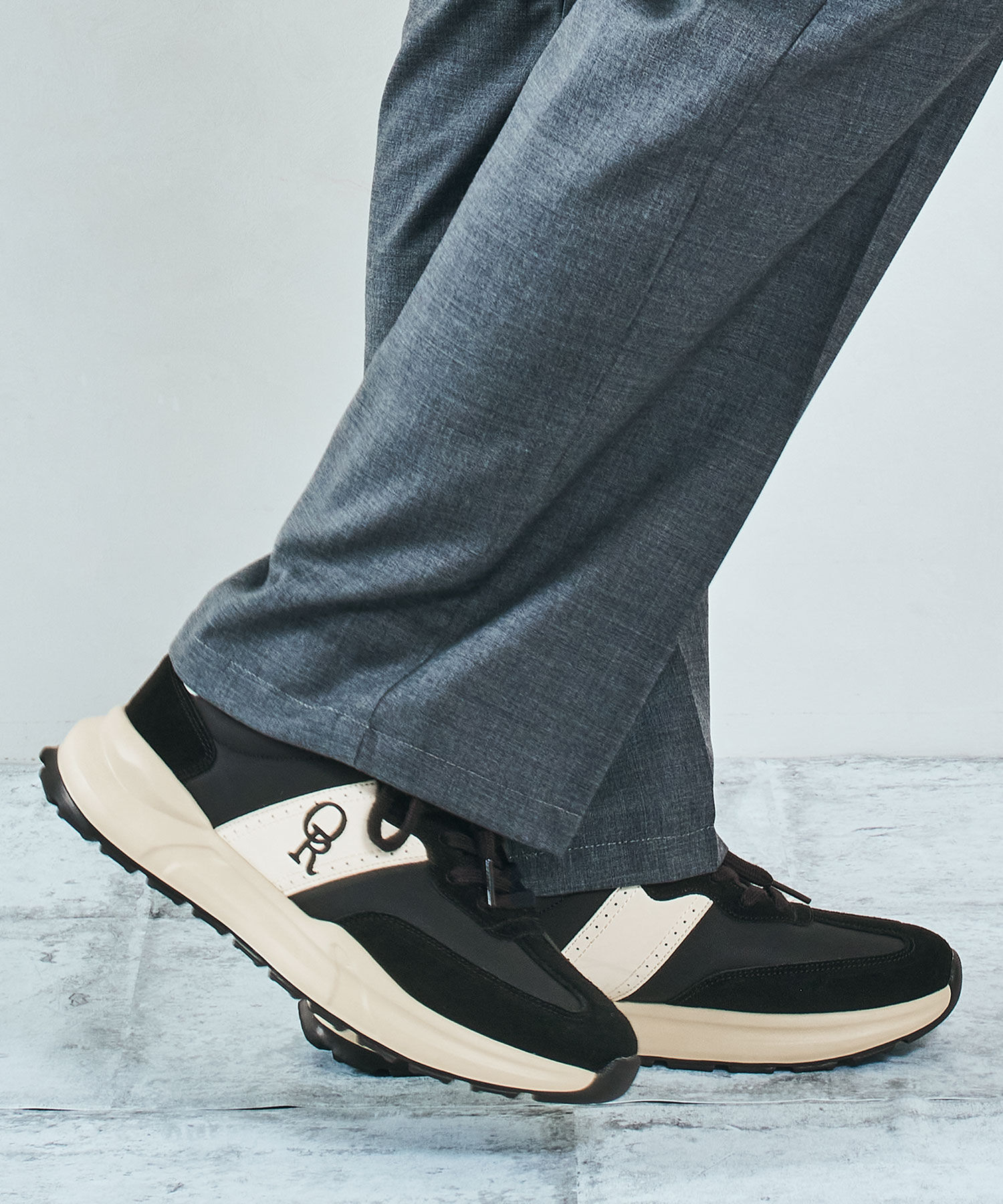 ORiental TRaffic「スエード切替ローカットスニーカー/OT5702」|スニーカー|