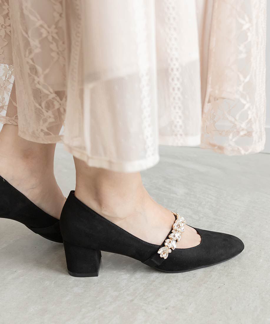  「3WAY スクエアトゥパンプス」|パンプス|