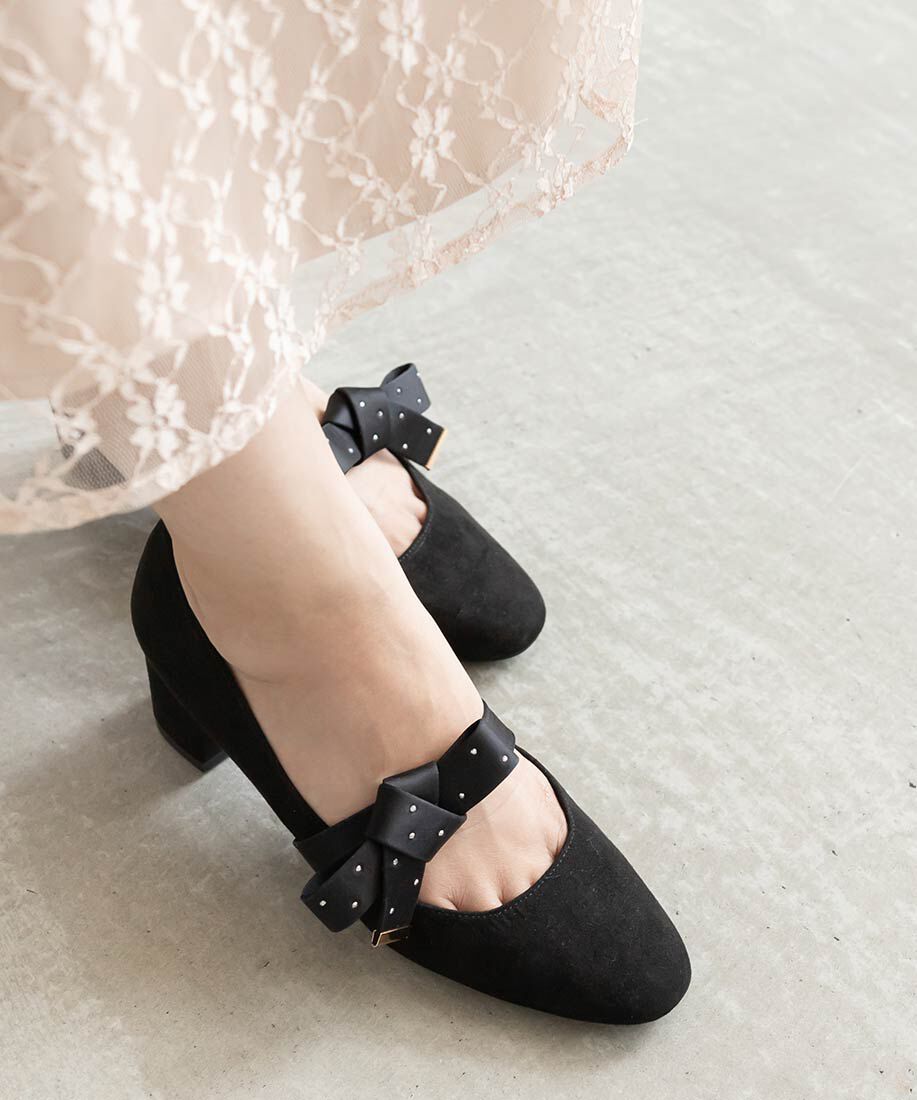  「3WAY スクエアトゥパンプス」|パンプス|