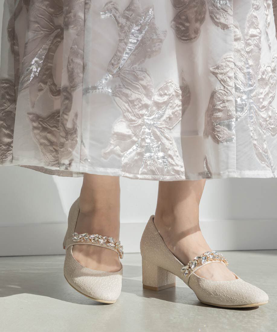  「3WAY スクエアトゥパンプス」|パンプス|