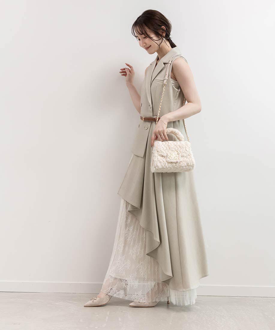  「3E モノグラムパーツベーシックパンプス」|パンプス|