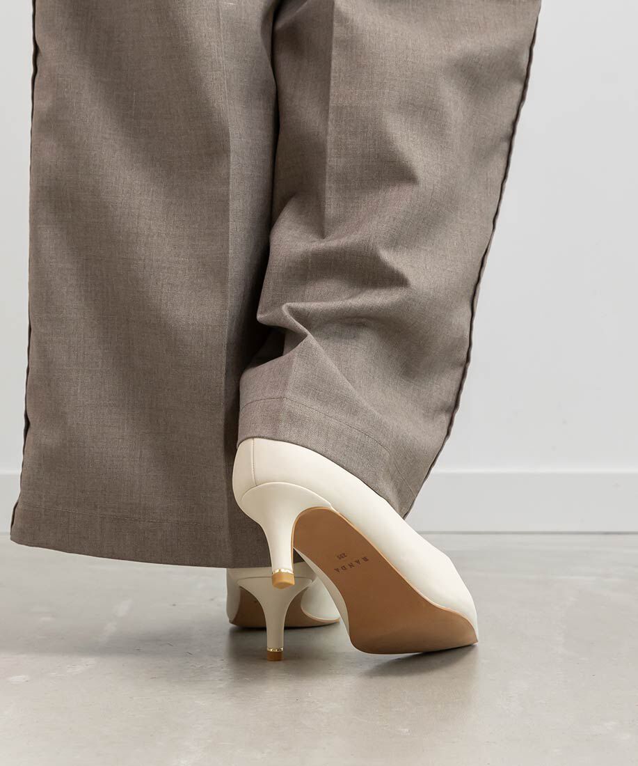  「3E モノグラムパーツベーシックパンプス」|パンプス|