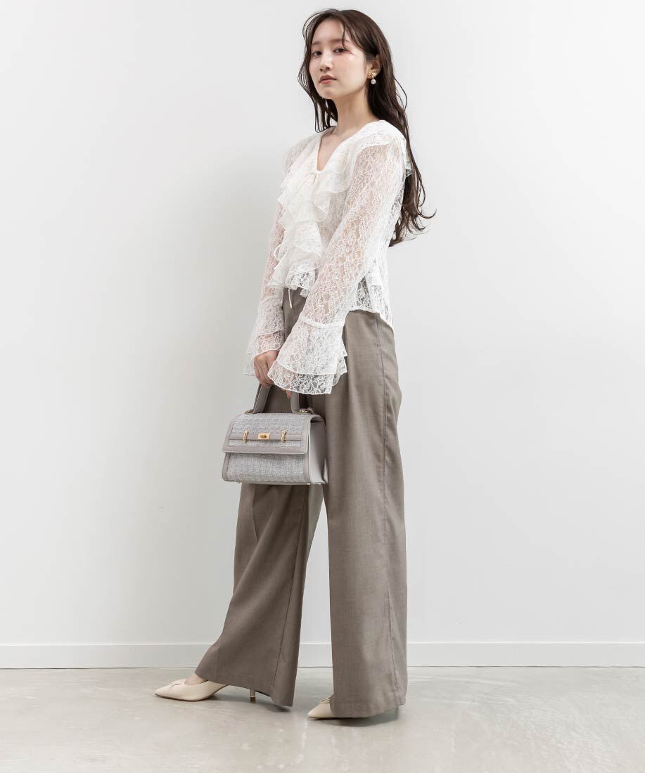  「3E モノグラムパーツベーシックパンプス」|パンプス|