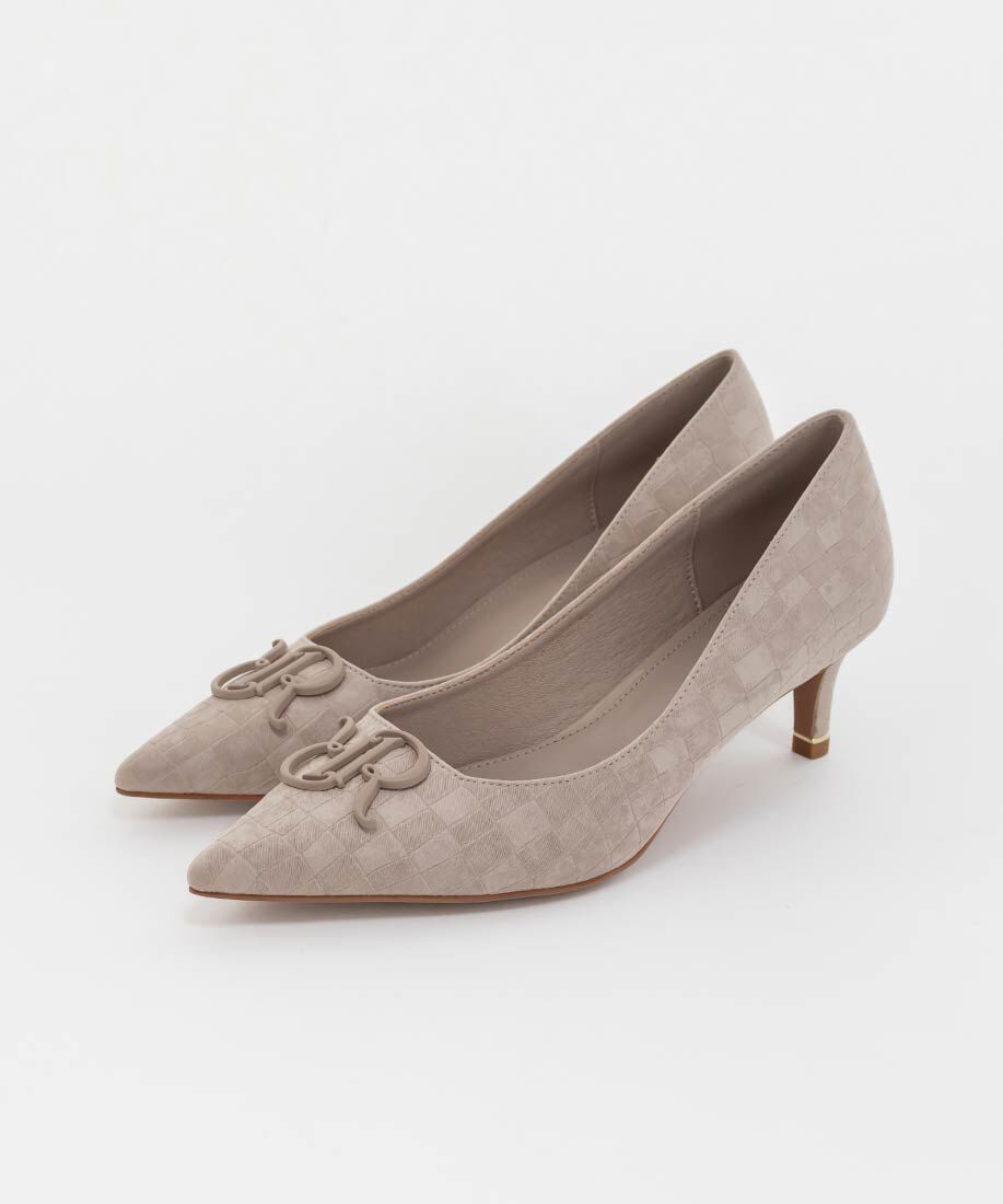  「3E モノグラムパーツベーシックパンプス」|パンプス|