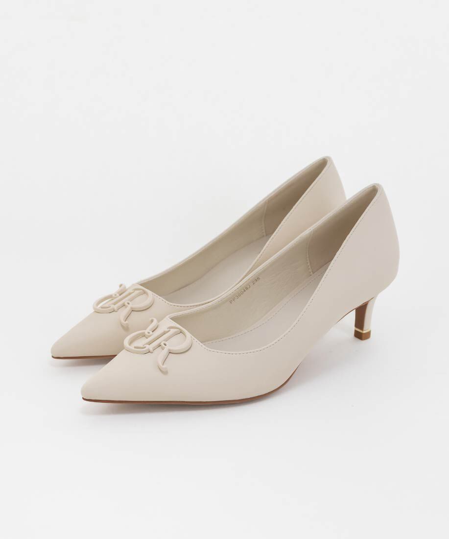  「3E モノグラムパーツベーシックパンプス」|パンプス|