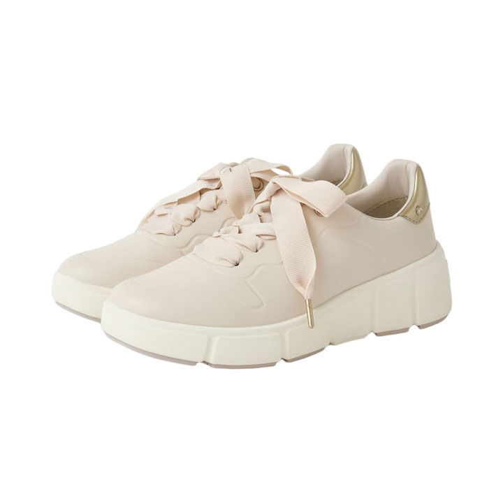 プラスダイアナ「シューズ　DY45507」|スニーカー|ベージュ