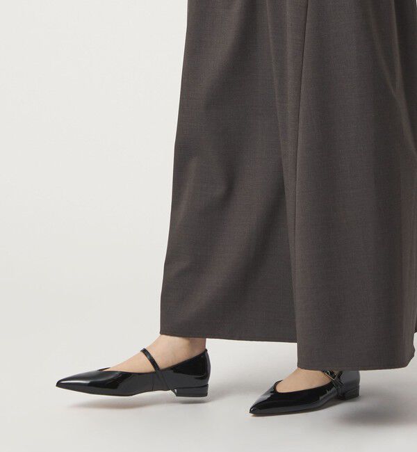 ODETTE E ODILE「【WEB限定】ポインテッド ストラップ フラット20■&darr;&uarr;」|パンプス|