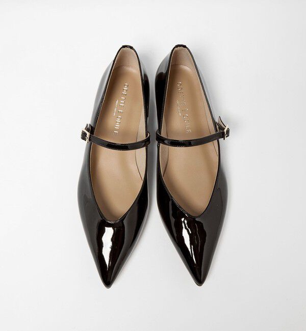 ODETTE E ODILE「【WEB限定】ポインテッド ストラップ フラット20■&darr;&uarr;」|パンプス|