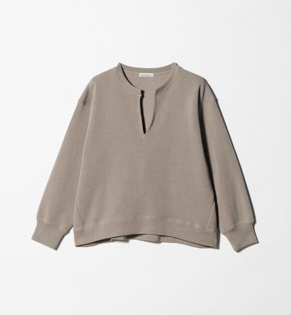 UNITED ARROWS green label relaxing「【WEB限定】＜at ease＞ダブルフェイス プルオーバー カットソー」|Tシャツ・カットソー|