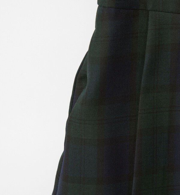 UNITED ARROWS green label relaxing「TRW ブラックウォッチ ジャンスカ / キッズ 110cm-130cm」|ワンピース|