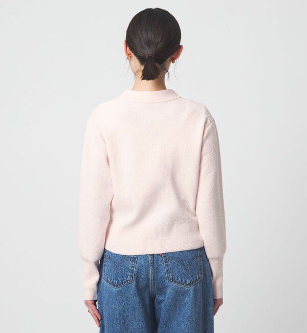 UNITED ARROWS green label relaxing「ブークレ ポロカーディガン ウォッシャブル」|カーディガン|