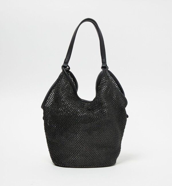 EMMEL REFINES「＜EMMEL REFINES＞EM カゴ トートバッグ」|トートバッグ|BLACK