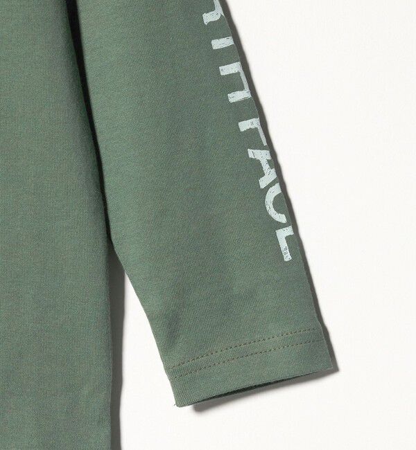 UNITED ARROWS green label relaxing「＜THE NORTH FACE＞ロングスリーブスリーブグラフィックティー / キッズ  110cm-120cm」|Tシャツ・カットソー|