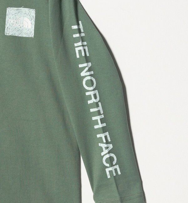 UNITED ARROWS green label relaxing「＜THE NORTH FACE＞ロングスリーブスリーブグラフィックティー / キッズ  110cm-120cm」|Tシャツ・カットソー|