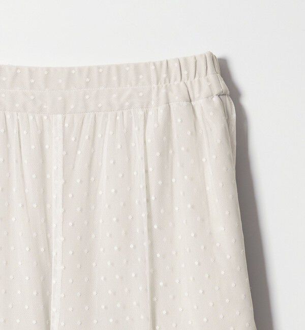 EMMEL REFINES「＜EMMEL REFINES＞EM ドットチュール レイヤー パンツ」|チノ|