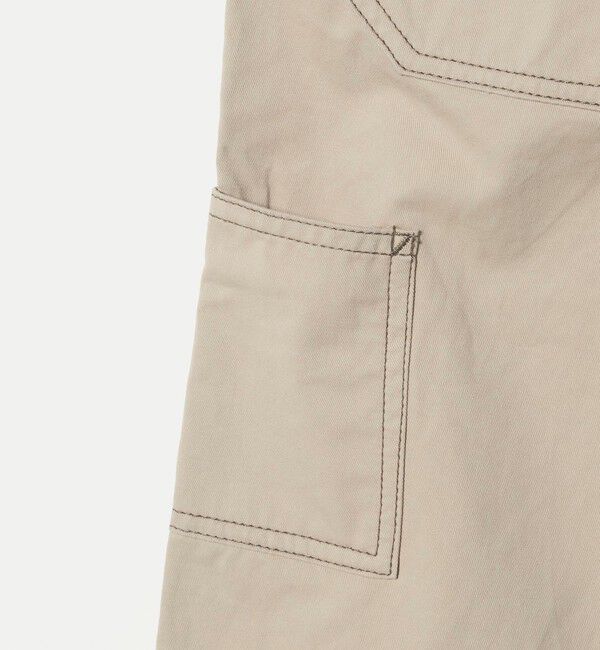 UNITED ARROWS green label relaxing「ツイル クロップド ペインター パンツ / キッズ  100cm-160cm」|チノ|