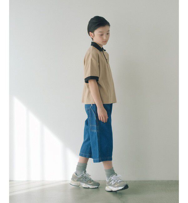 UNITED ARROWS green label relaxing「バイカラー カノコポロシャツ / キッズ  100cm-160cm」|ポロシャツ|