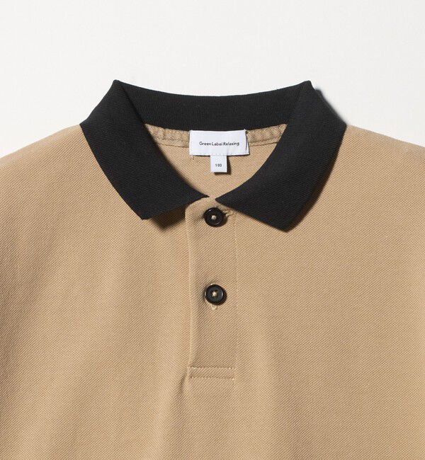 UNITED ARROWS green label relaxing「バイカラー カノコポロシャツ / キッズ  100cm-160cm」|ポロシャツ|