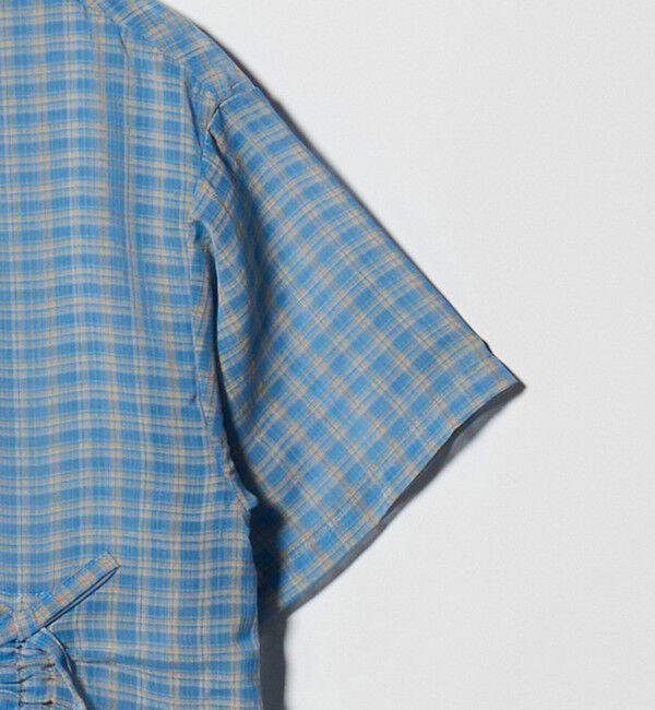 UNITED ARROWS green label relaxing「シースルー チェック シャツ / キッズ  140cm-160cm」|シャツ・ブラウス|