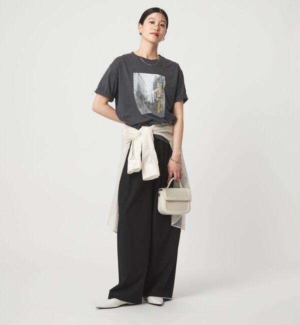 UNITED ARROWS green label relaxing「【WEB限定】＜at ease＞アソート フォトプリント ショートスリーブ カットソー」|Tシャツ・カットソー|