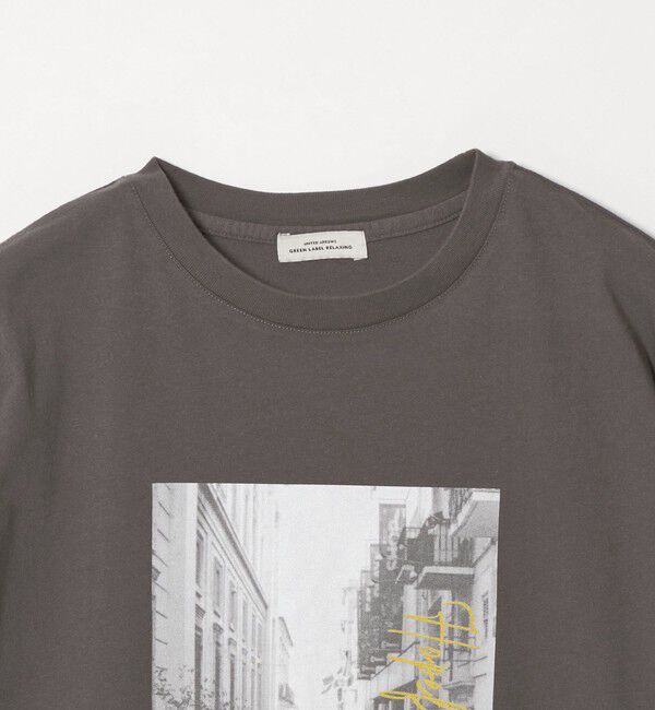 UNITED ARROWS green label relaxing「【WEB限定】＜at ease＞アソート フォトプリント ショートスリーブ カットソー」|Tシャツ・カットソー|