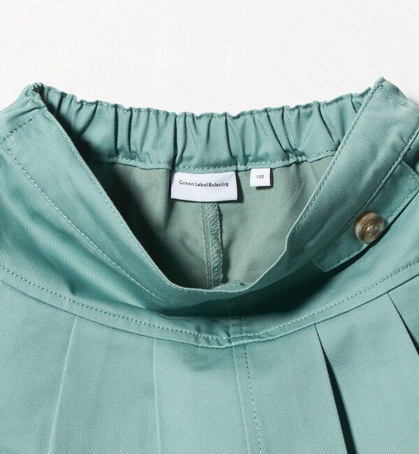 UNITED ARROWS green label relaxing「ツイルプリーツ キュロット スカート / キッズ  100cm-160cm」|スカート|