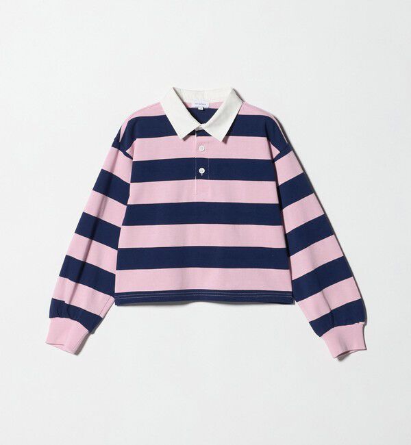 UNITED ARROWS green label relaxing「ショート ラガーシャツ / キッズ  140cm-160cm」|Tシャツ・カットソー|LT.PINK