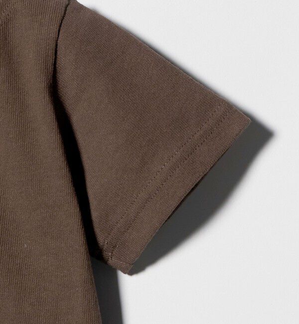 UNITED ARROWS green label relaxing「【WEB限定】ネック スリットTシャツ 100cm-160cm」|Tシャツ・カットソー|