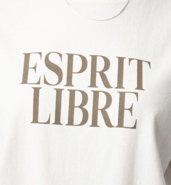 UNITED ARROWS green label relaxing「【WEB限定】＜at ease＞フロッキープリント カットソー」|Tシャツ・カットソー|