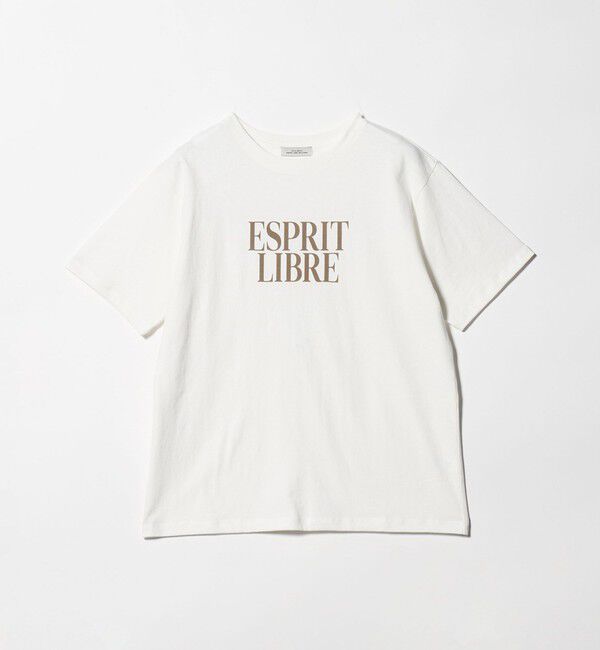 UNITED ARROWS green label relaxing「【WEB限定】＜at ease＞フロッキープリント カットソー」|Tシャツ・カットソー|