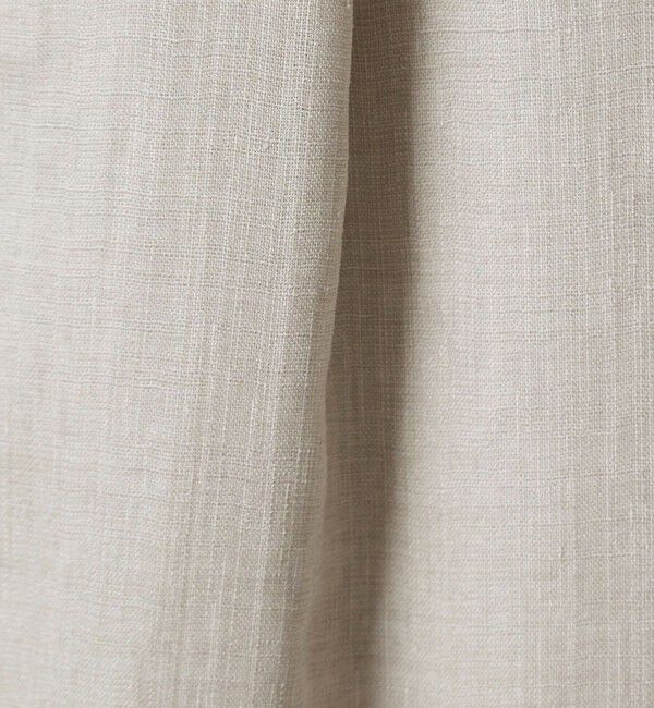 UNITED ARROWS green label relaxing「［size SHORT/TALLあり］ライト リネンライク タック ワイドパンツ UVカット 通気性」|スラックス|